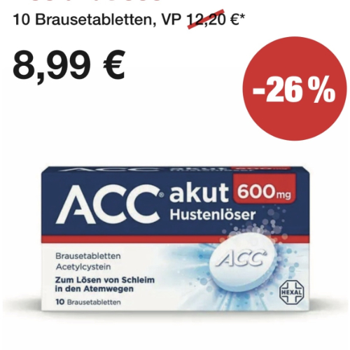 ACC akut 600 Brausetabletten